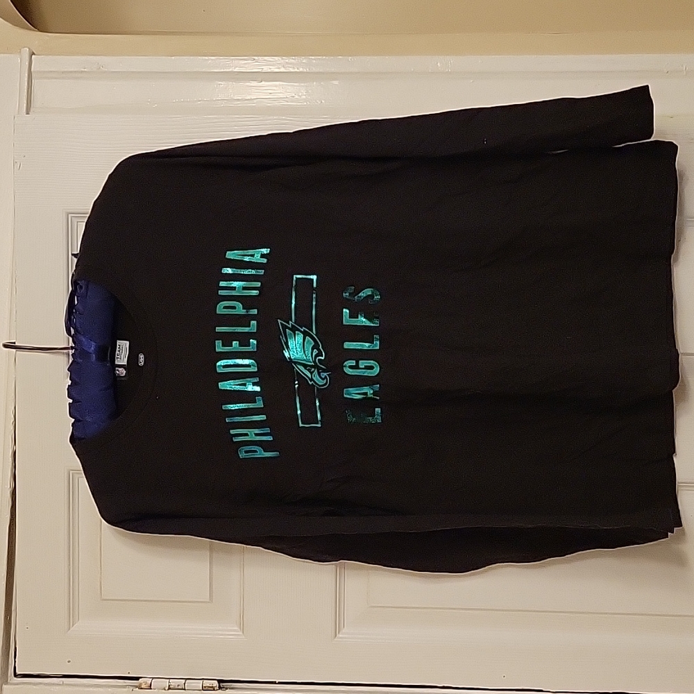 Eagles long sleeve tshirt black